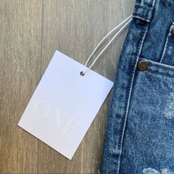 Free People One Teaspoon Jeans Awesome Baggies Boyfriend Straight leg distressed - Picture 10 of 13